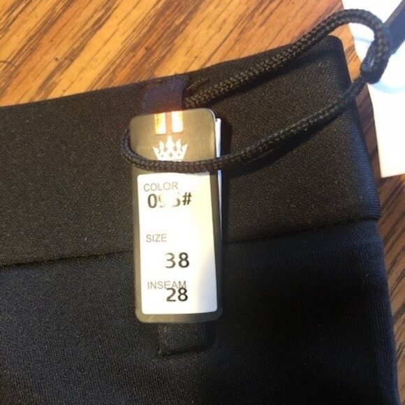 NWT Men's Black Dresspants - Picture 2 of 4